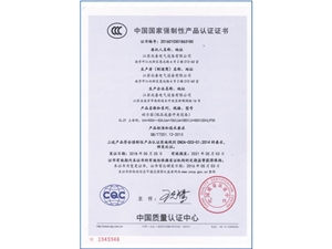 中國國家強制性產品認證證書6